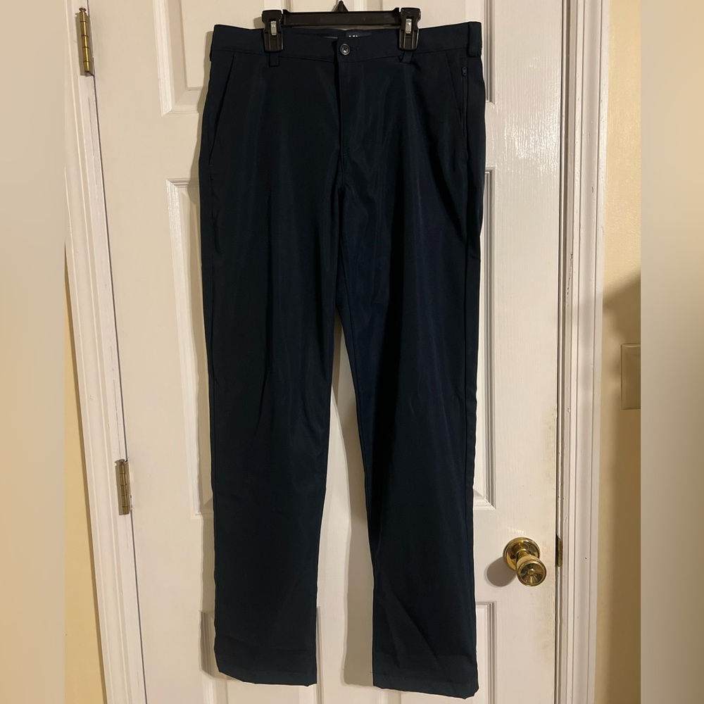 Lands' End Men's Navy Dress Pants 32x32